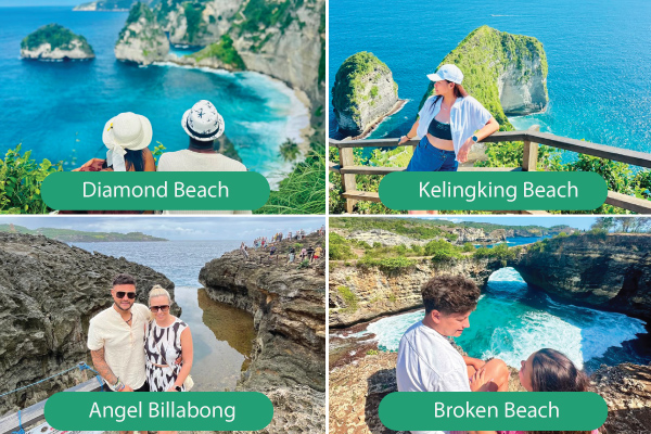 Private East and West Nusa Penida Combination Tour